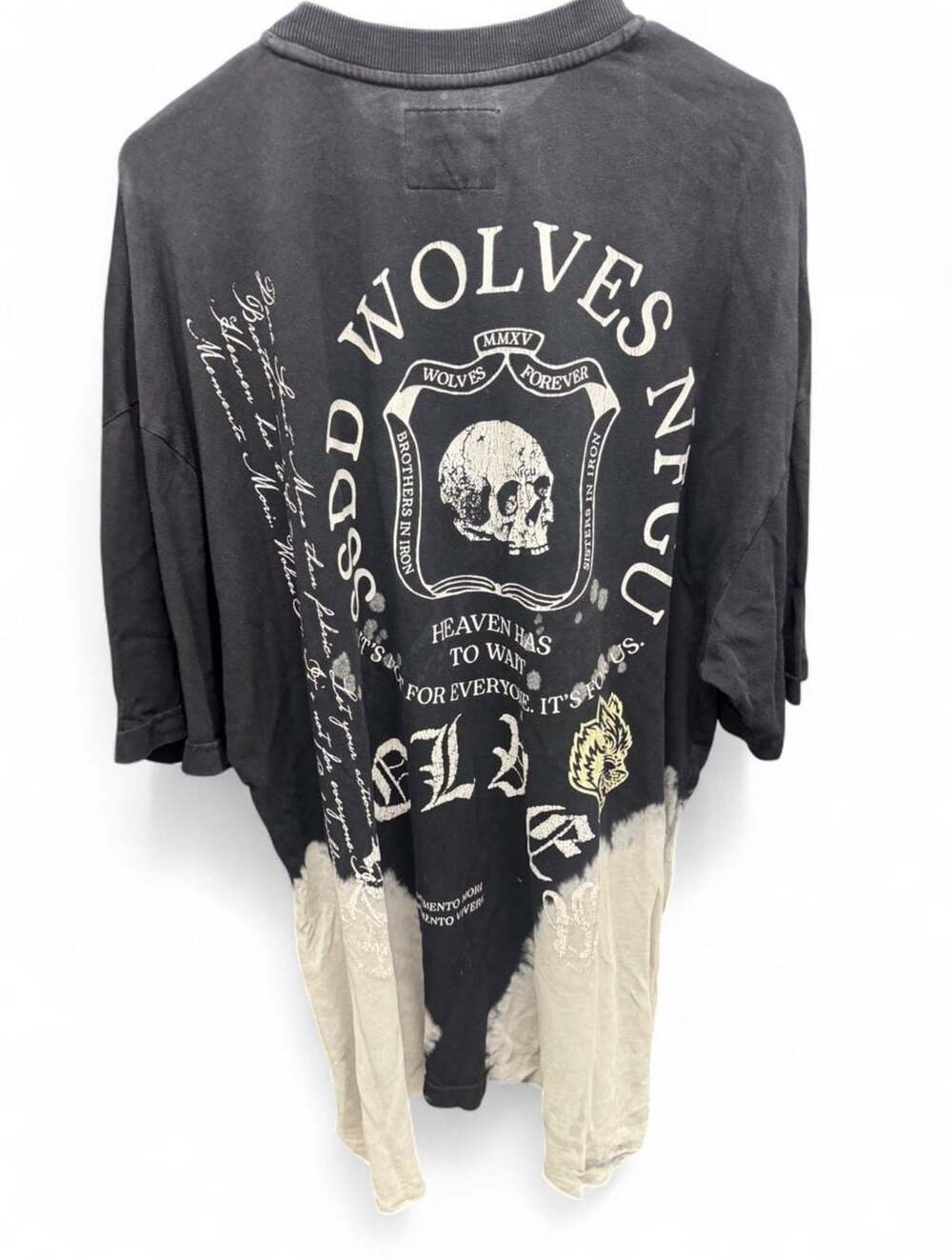 Darc Sport Wolves Club Premium Vintage Collection Oversized Graphic T-Shirt